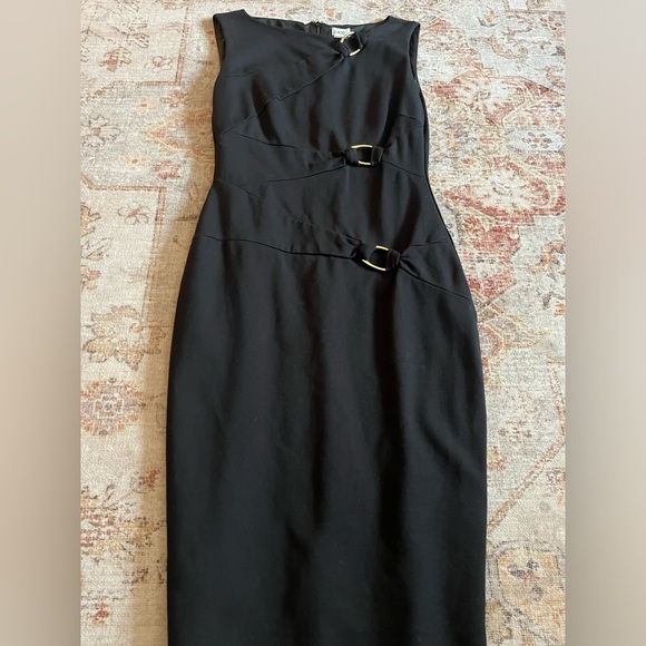 Vintage Caché body contouring cocktail dress - Picture 3 of 5